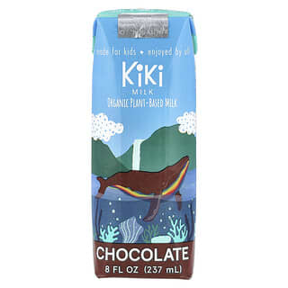 Kiki Milk, Organic Plant-Based Milk, Chocolate, 8 fl oz (237 ml)