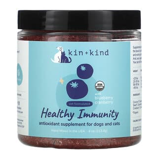 Kin+Kind, Imunidade Saudável, Para Cães e Gatos, 113,4 g (4 oz)