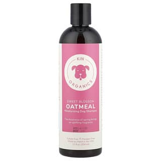 Kin+Kind, Organic Oatmeal Moisturizing Dog Shampoo, Sweet Blossom , 12 fl oz (354 ml)