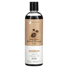 Kin+Kind, Shampoo Deep Clean Natural, Para Cães, Amêndoa + Baunilha, 354 ml (12 fl oz)