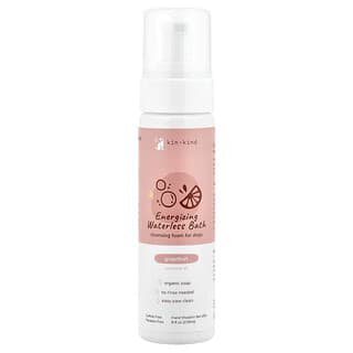 Kin+Kind, Energizing Waterless Bath, Cleansing Foam For Dogs, Grapefruit , 8 fl oz (236 ml)