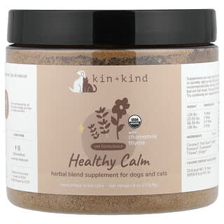 Kin+Kind, Healthy Calm With Chamomile Thyme, For Dogs and Cats, 8 oz (226.8 g)
