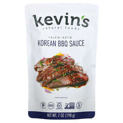 Kevin's Natural Foods, Koreanische BBQ-Sauce, mild, 198 g (7 oz.)