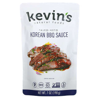Kevin's Natural Foods, Molho de Churrasco Coreano, Suave, 198 g (7 oz)