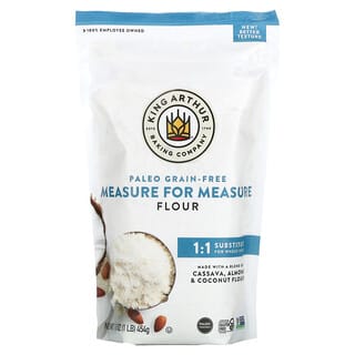 King Arthur Flour, Paleo Measure for Measure Flour, Grain-Free,  16 oz (454 g)