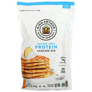 King Arthur Baking Company, Gluten-Free Protein Pancake Mix, 12 oz (340 g)