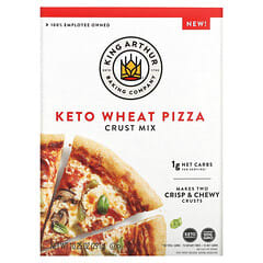 King Arthur Baking Company, Keto-Weizenpizza, Krustenmischung, 291 g (10,25 oz.)