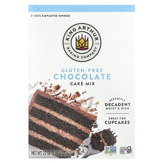 King Arthur Baking Company, Miscela per torte al cioccolato, senza glutine, 624 g