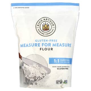 King Arthur Baking Company, Medir por Medir Farinha, Sem Glúten, 1,36 kg (48 oz)