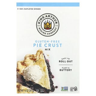 King Arthur Baking Company, Gluten-Free Pie Crust Mix, glutenfreie Kuchenteigmischung, 397 g (14 oz.)