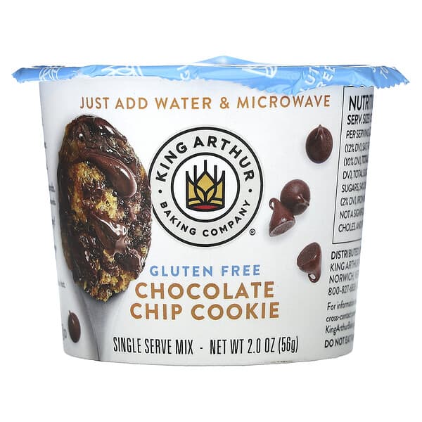 King Arthur Baking Company, Gluten Free Single Serve Mix, Chocolate
