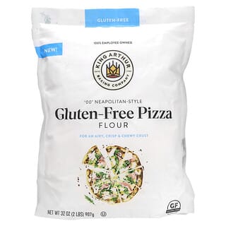 King Arthur Baking Company, Gluten Free Pizza Flour, 00 Neapolitan Style, 2 lbs (907 g)