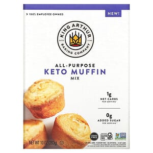 King Arthur Flour, Универсальная смесь для кето-маффинов, 283 г (10 унций)