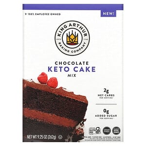 King Arthur Flour, Keto Cake Mix, Schokolade, 262 g (9,25 oz.)