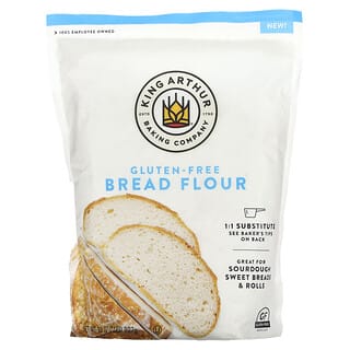 King Arthur Baking Company, Harina de pan sin gluten`` 907 g (2 lb)