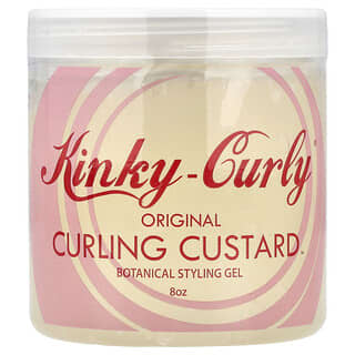 Kinky-Curly, Original Curling Custard™, гель для укладки волос на растительной основе, 240 мл (8 унций)