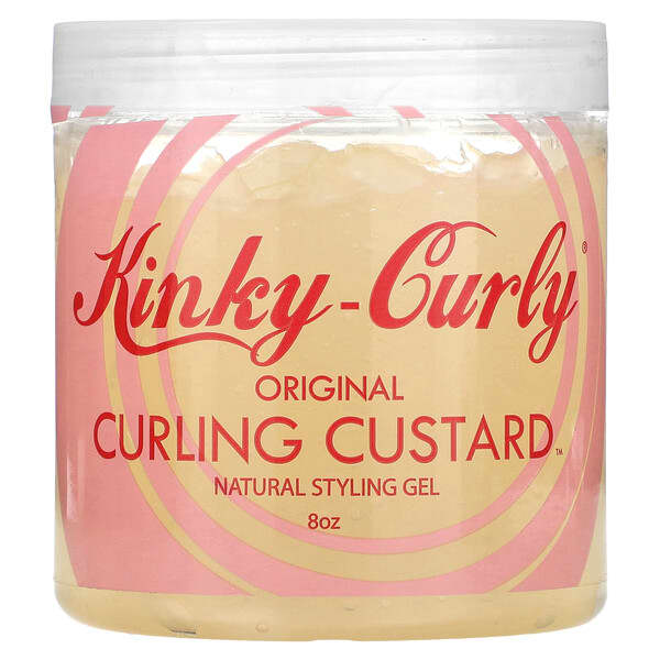 Kinky-Curly, Original Curling Custard, Natural Styling Gel, 8 oz