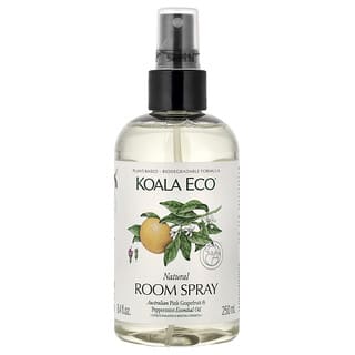 Koala Eco, Natural Room Spray, Essential Oil, Australian Pink Grapefruit & Peppermint, 250 ml (8.4 fl oz)