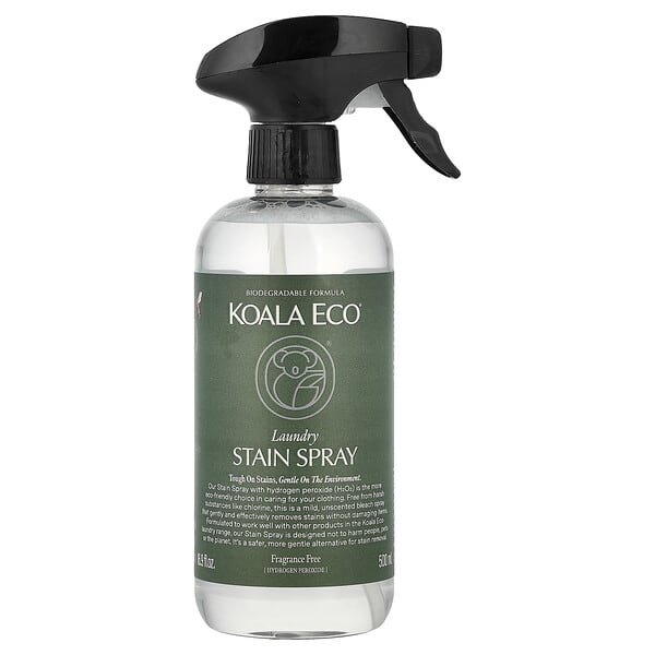 Koala Eco, Laundry Stain Spray, Fragrance Free, 16.9 fl oz (500 ml)
