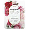 Rose Petal Satin Hand Mask, 1 Pair, 16 g