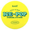 Ice-Pop Hydrogel Eye Mask, Lemon & Basil, 30 Pairs