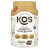 Proteína vegetal en polvo con superalimentos orgánicos, Mantequilla de maní con chocolate`` 1092 g (2,4 lb)