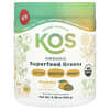 KOS, 유기농 슈퍼 푸드 그린스, 망고, 266g(9.38oz)