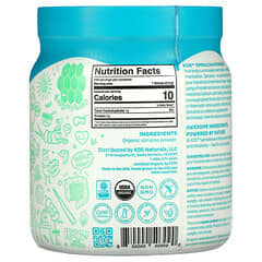 KOS, Espirulina orgánica en polvo, 381,5 g (13,5 oz)