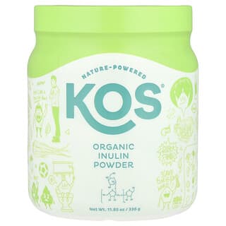 KOS, Poudre d'inuline biologique, 336 g