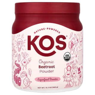 KOS, Порошок из органической свеклы, 360 г (12,7 унции)