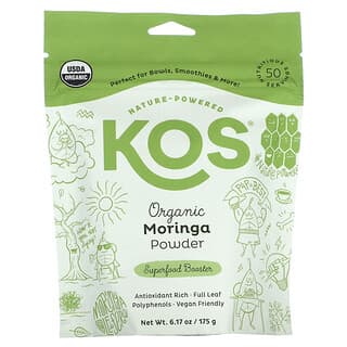 KOS, Organic Moringa Powder, 6.17 oz (175 g)
