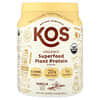 KOS, Organic Superfood Plant Protein Powder, Vanilla, 1.2 lb (555 g)