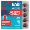 Huile de krill antarctique pure, Oméga-3 aux multiples bienfaits, 600 mg, 28 capsules à enveloppe molle