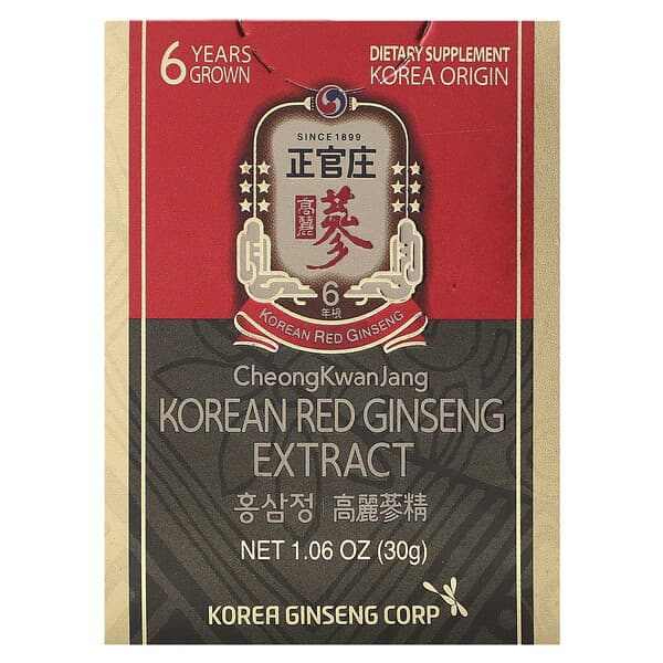 كوريا جينسنج‏, مستخلص الجينسينج الكوري الأحمر، 1.06 أونصة (30 جم)