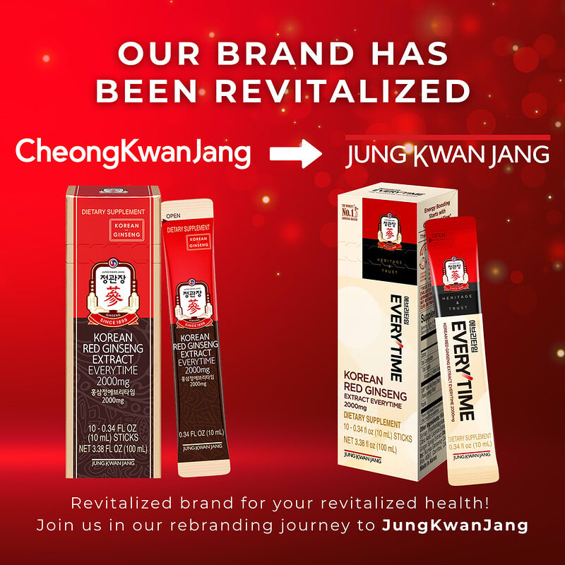 Korean Red Ginseng Extract, Everytime, 10 Sticks, 0.34 fl oz (10