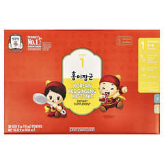 Korean Red Ginseng Kid Tonic, Step 1, 3-4 Years Old, 30 Pouches