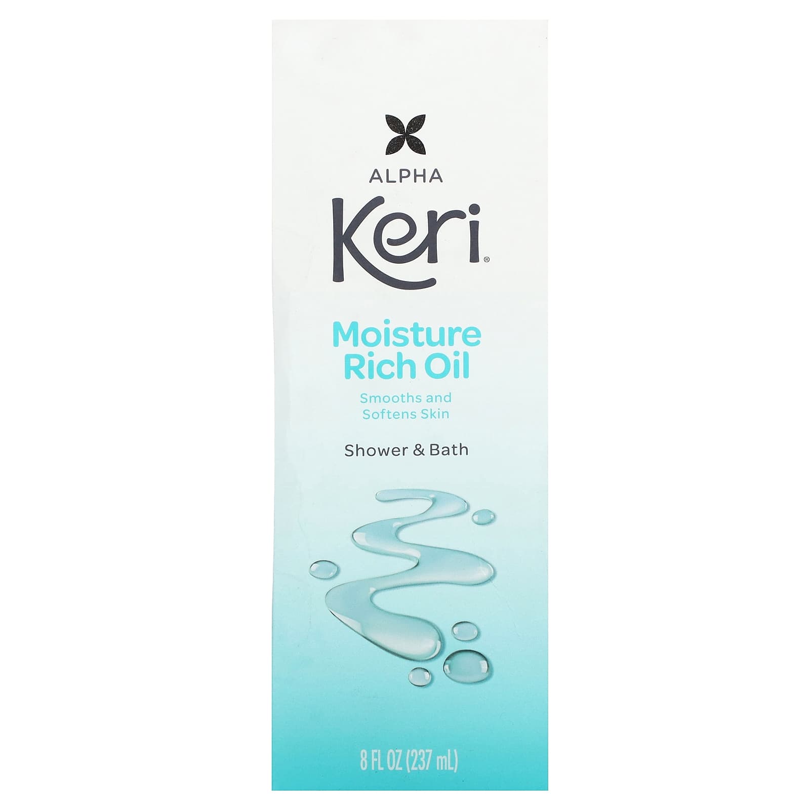 Keri, Moisture Rich Oil, Shower & Bath, 8 fl oz (237 ml)