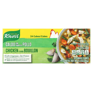 Knorr, Chicken Flavor Bouillon , 24 Cubes, 9.3 oz (264 g)