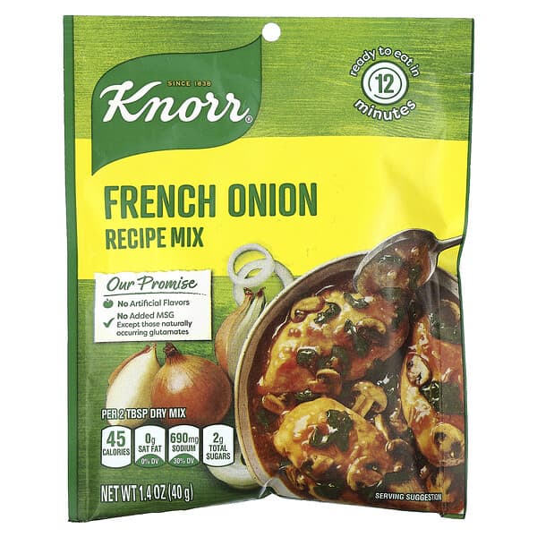 Knorr, フレンチオニオンレシピミックス、40g（1.4オンス）