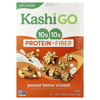Kashi, GO Cereal Protein + Fiber Peanut Butter Crunch, 16.9 oz