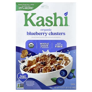 Kashi, Cereal Torrado em Flocos e Flocos de Aveia Orgânica, Mirtilo, 487 g (17,2 oz)