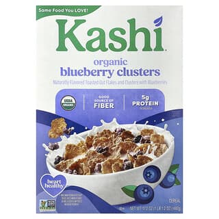 Kashi, Organic Cereal, Blueberry Clusters, 17.2 oz (487 g)