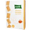 Snack Crackers, Honey Sesame, 9 oz (255 g)
