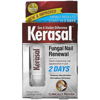 Kerasal (كيراسال)‏, تجديد الأظافر الفطري ، 0.33 أونصة سائلة (10 مل)