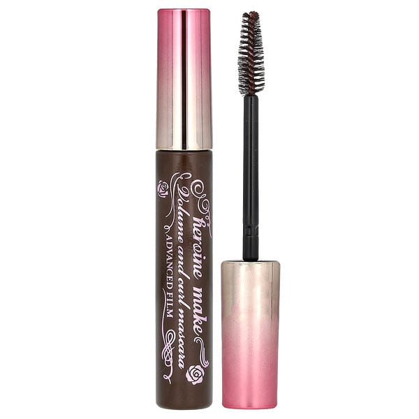 KissMe, Heroine Make, Volume & Curl Mascara, Advanced Film, #02 Brown, 0.21 oz (6 g)