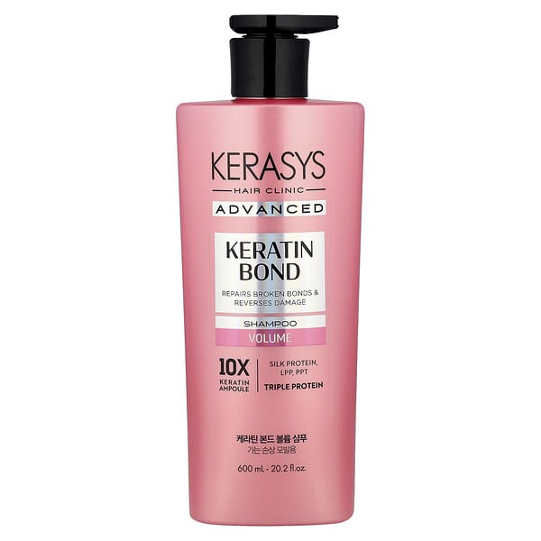 Kerasys, 어드밴스드, 케라틴 본드 샴푸, 볼륨, 600ml(20.2fl oz)