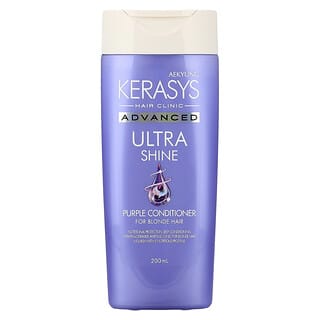 Kerasys, Advanced Ultra Shine Purple Conditioner, For Blonde Hair, 200 ml