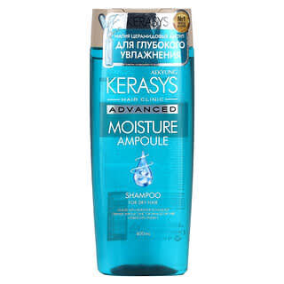 Kerasys, 高級保濕安瓿洗髮水，適用於乾性髮質，400 毫升