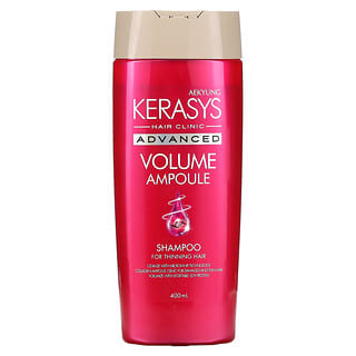 Kerasys, Champú en ampolla de volumen avanzado, Para cabello debilitado, 400 ml