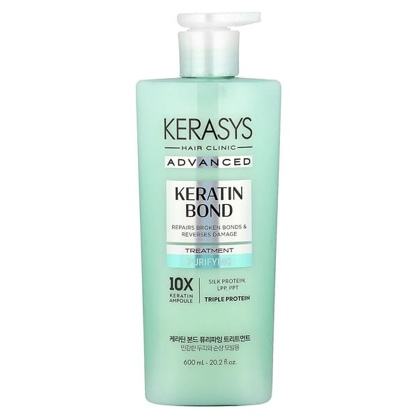 Kerasys, 어드밴스드, 케라틴 본드 트리트먼트, 퓨리파잉, 600ml(20.2fl oz)